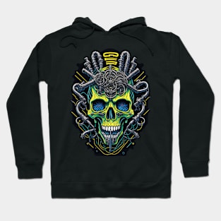 Cyborg Heads S03 D50 Hoodie